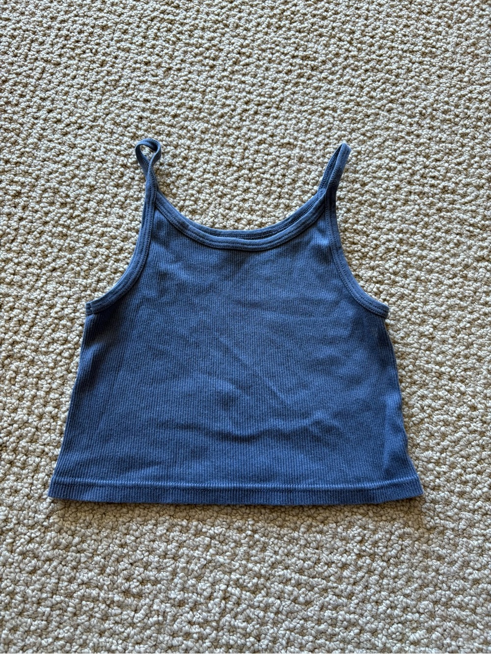Brandy Melville Skylar Ribbed Tank Top 🩵